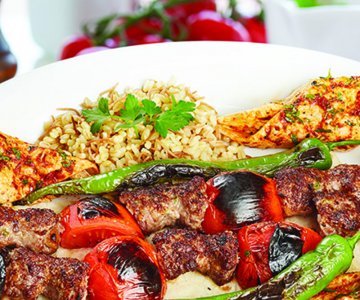 Domates Kebabı - Grilled Meatballs with Tomatoes