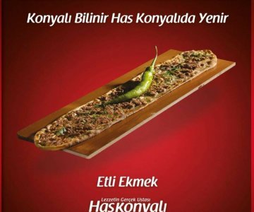 Etli Ekmek - Quick Bread with Ground Meat Layer on Top
